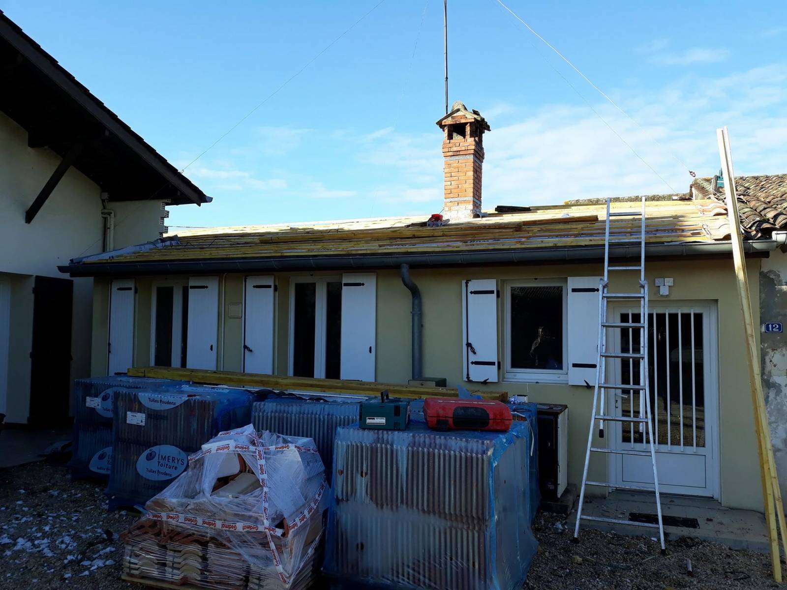 Rénovation de toiture a Listrac médoc