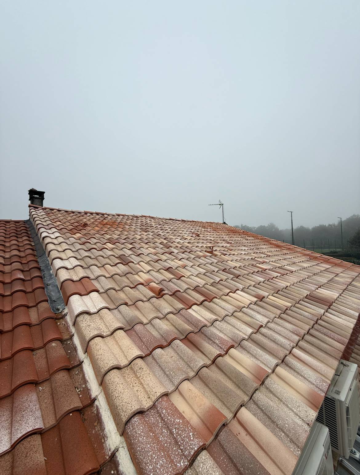 Prix au m2 pour remplacement de toiture complète pour un abri de voiture de 80m2 au Tailla Médoc près de Bordeaux