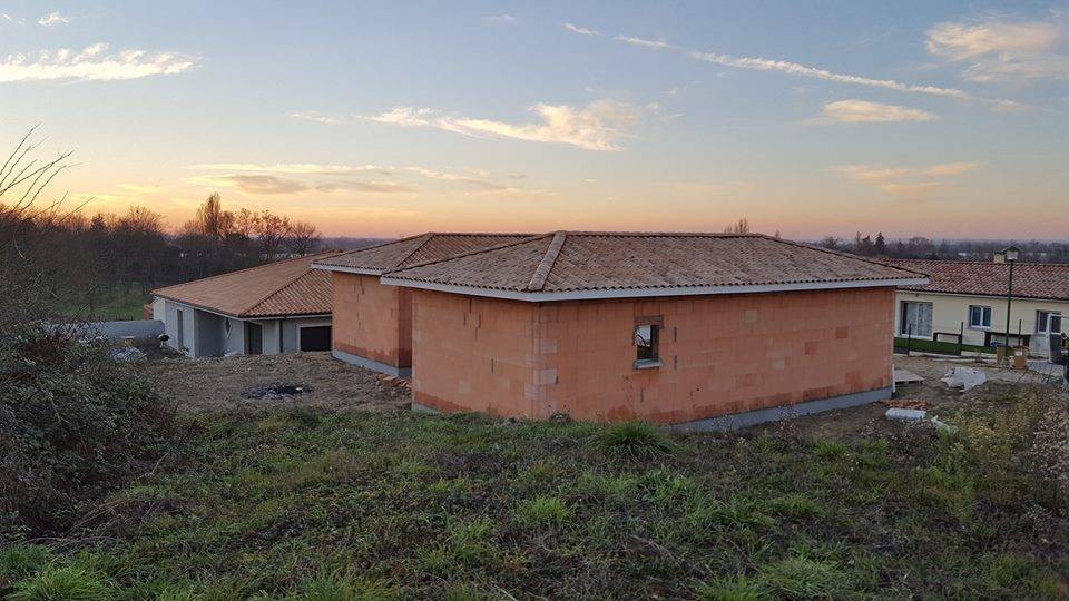 Couverture tuile sur maison neuve a Saint medard en jalles