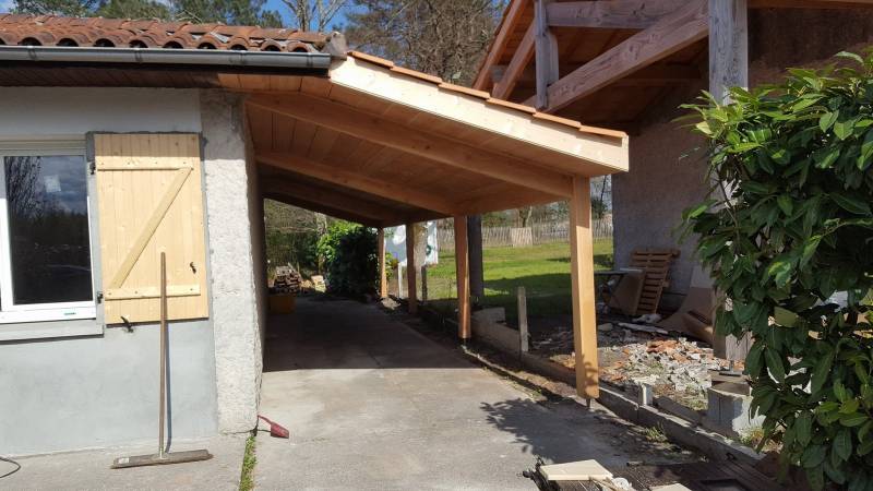 appentis bois en gironde